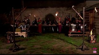 Midnight Revels: Carnal Festivities Beneath the Castle Stars