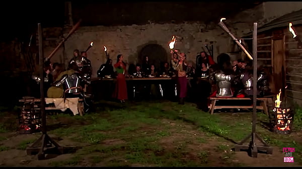 Midnight Revels: Carnal Festivities Beneath the Castle Stars