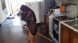 Exclusive Footage: Renowned Socialite Caught Pleasuring Herself with Kitchen Utensil