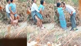 Wild Nepali Couple’s Raw Passion in Secluded Wilderness