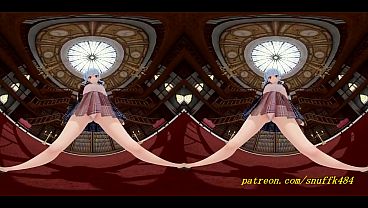 VR180 MMD Suisei Dance 3D Hololive – A Wet, Sultry & Naughty POV Ride