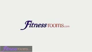 Sweaty MILF Trainer Dominates Sapphic Shower Threesome in the Fitness Room