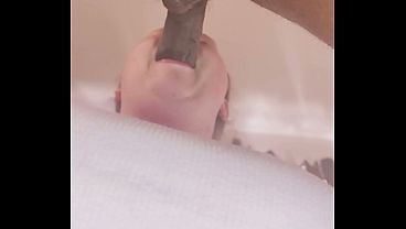 Amateur POV: Voluptuous BBW Gives a Sloppy, Cum-Drenched Blowjob