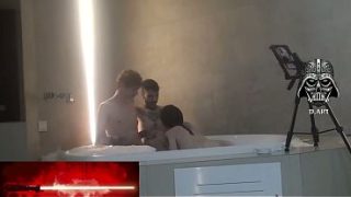 Midnight Waters: A Trio’s Forbidden Tryst