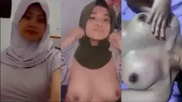 Hijab Tersingkap, Puting Berkilau Tindik Basah