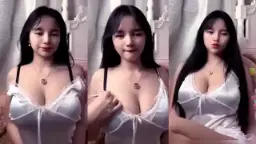 Kienzy di TikTok, Toket Gede Naik Turun Geter Bikin Nagih
