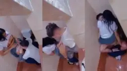 Pelajar SMA Ngewe di Toilet Sekolah