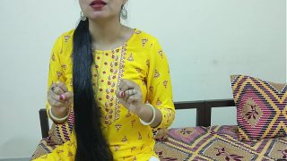 Indian step brother loses at rock paper scissors, gets convinced to fuck his step sister in hot Hindi voice video