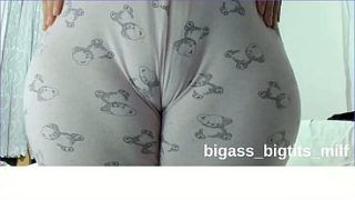 Camel Toe Pajamas: Fingering Myself Through The Fabric