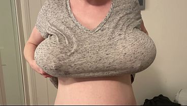 Watch these horny amateurs show off their massive tits and get you hard