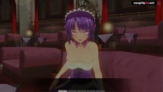 Hardcore Game Maid Getting Pounded Raw