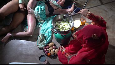 Hot Desi Step Mom Teaches XXX Kitchen Secrets in Hindi, Spicy Indian Seduction