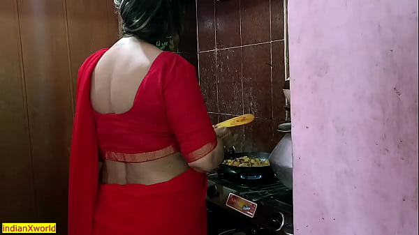 Indian stepmom gets fucked by stepson in a wild homemade sex tape gone viral