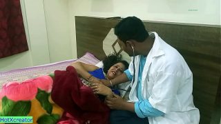 Indian hot Bhabhi gets drilled by her doctor, nasty Bangla moans dripping with filth