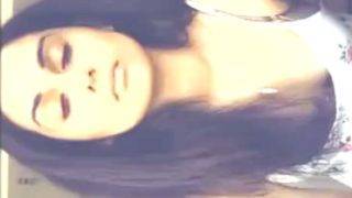 NRI model girl strips in exclusive Snapchat video