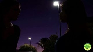 Smoking hot interracial lesbian fuckfest is just foreplay for the sinful Lesbian Convention in Vegas