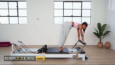 Check out Ryan Reid’s tight little body getting worked over hard by Victor Ray in a nasty, sweaty fitness fuck session
